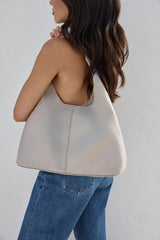 Tammy Shoulder Bag Mist Suede
