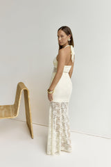 Annika Maxi Dress Lemon