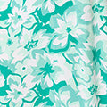 Floral Flared Sleeve A-Line Midi Dress