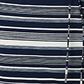 Striped Cap Sleeve Tie Waist Maxi Dress