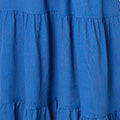 Relaxed Short Sleeve Tiered Midi Dress