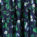 Floral Sleeveless Tie Waist Midi Dress