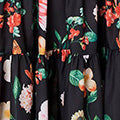 Floral Sleeveless Skater Midi Dress