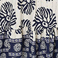 Printed 1/2 Sleeve Knee Length Dress
