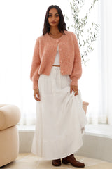 Ice Queen Knit Cardigan Pink