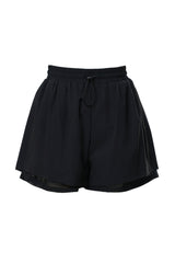 Black Velocity Nylon Shorts
