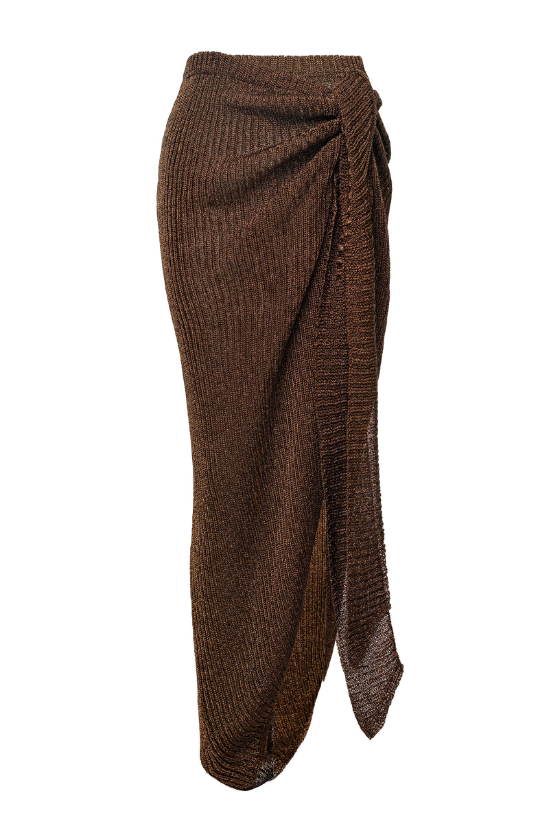 Bronze Sunlit Metallic Sarong