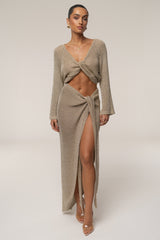 Gold Sunlit Metallic Sarong