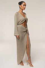 Gold Sunlit Metallic Sarong