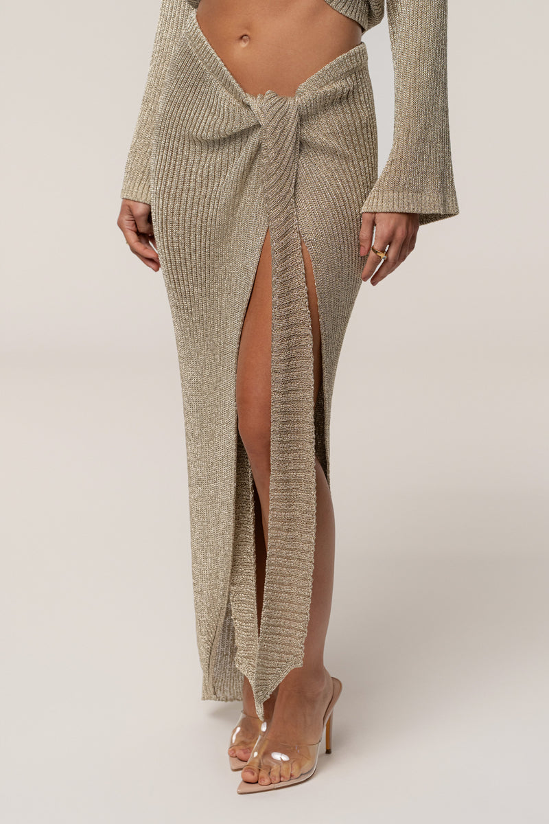 Gold Sunlit Metallic Sarong