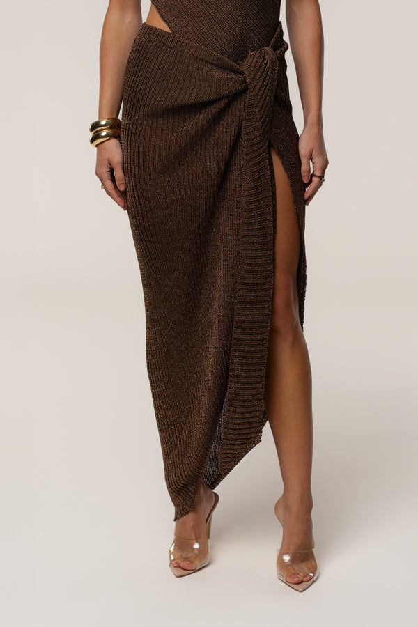 Bronze Sunlit Metallic Sarong