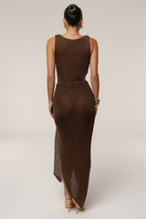 Bronze Sunlit Metallic Sarong